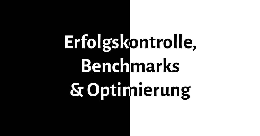 erfolgskontrollebenchmarks