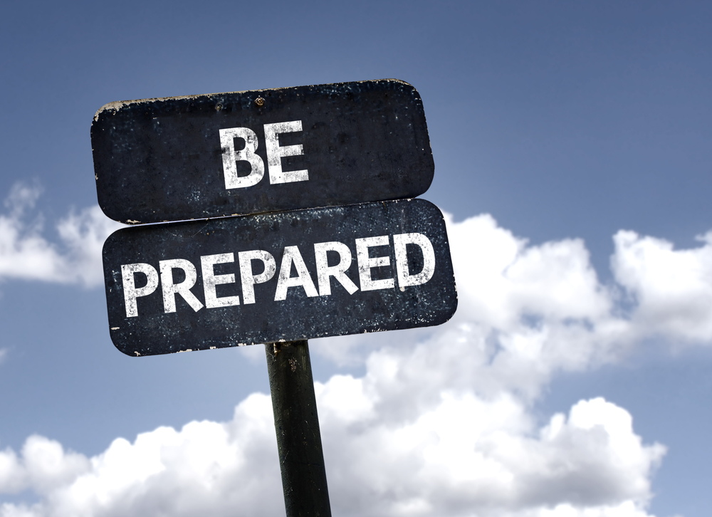 Be-Prepared-sign-with-clouds-and-sky